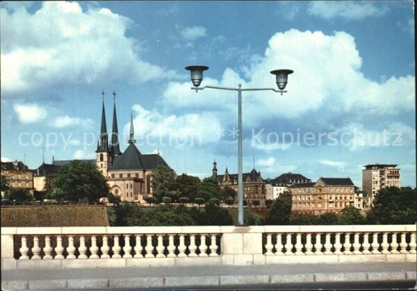 LUXEMBOURG  Luxemburg Kathedrale