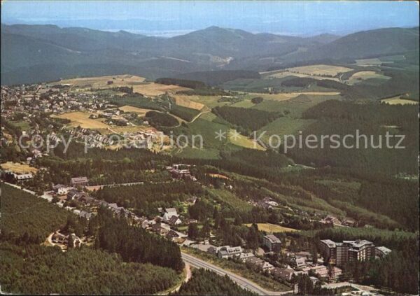 Winterberg Hochsauerland Kurort Luftaufnahme
