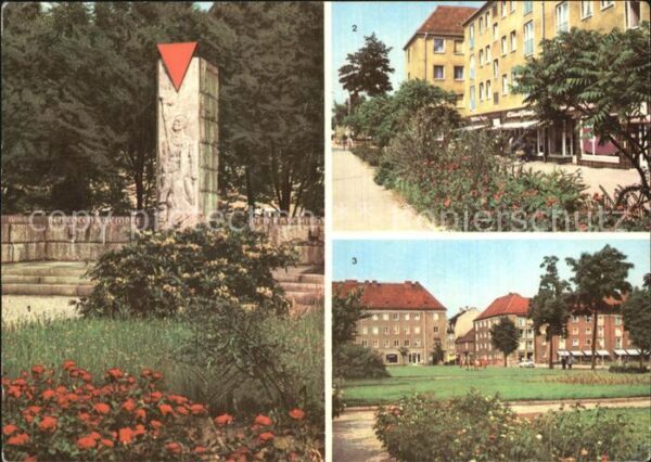 Niesky VVN Denkmal Zinssendorfplatz