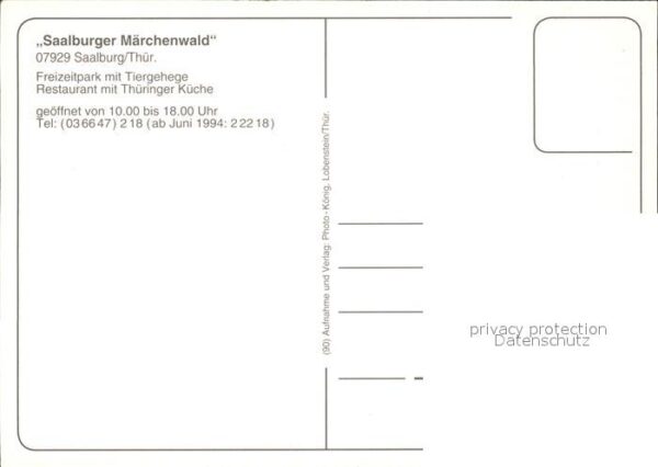 Saalburg Saale Saalburger Märchenwald Freizeitpark – Bild 2