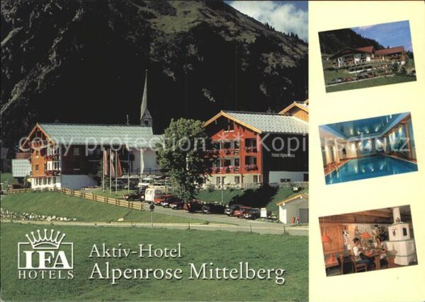 Mittelberg Kleinwalsertal Aktiv Hotel Alpenrose