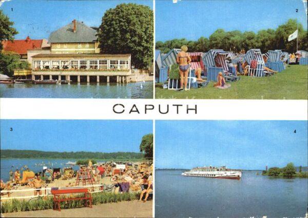 Caputh Gaststätte Am Fährhaus Strandbad Schwie