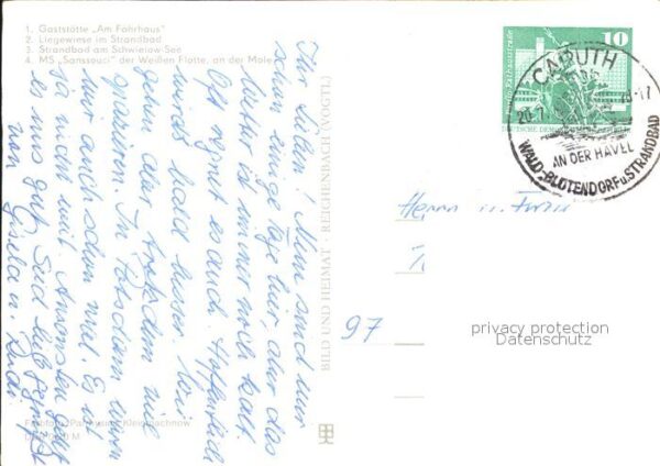 Caputh Gaststätte Am Fährhaus Strandbad Schwie – Bild 2