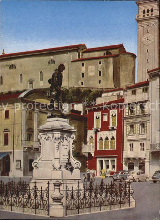 Piran Tartine Statue