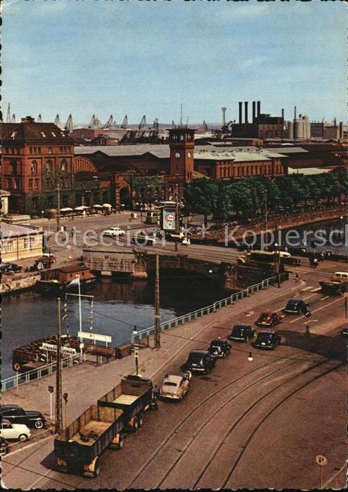 Malmoe Kanal und Hauptbahnhof