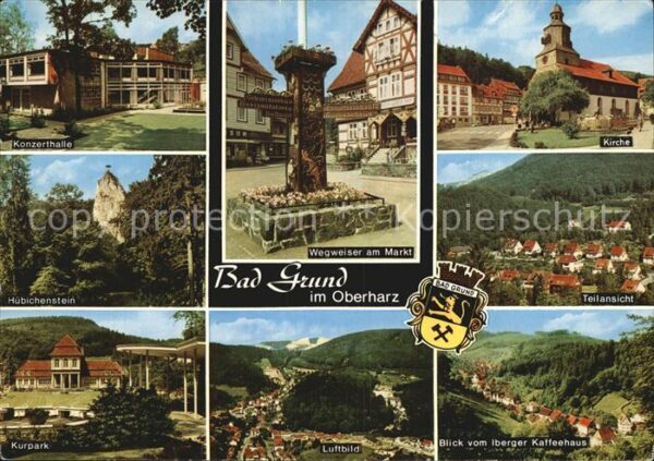Bad Grund Markt Konzerthalle Hübichenstein Kurpar
