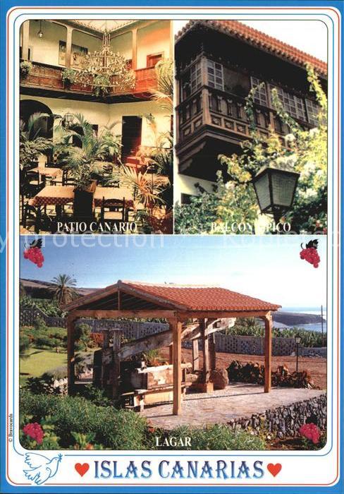 Islas Canarias Lagar Patio Canario