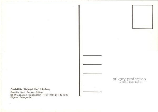 Frauenstein Wiesbaden Restaurant Weingut Hof Nürnberg – Bild 2