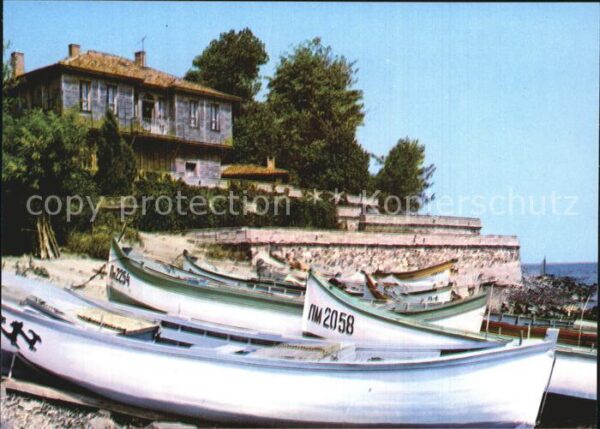 Pomorie Jaworow-Museum Boote