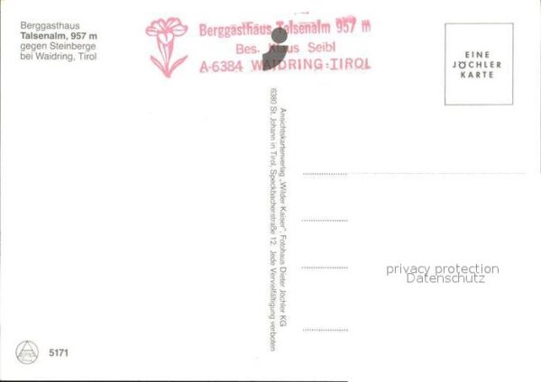 Waidring Tirol Berggastaus Talsenalm – Bild 2