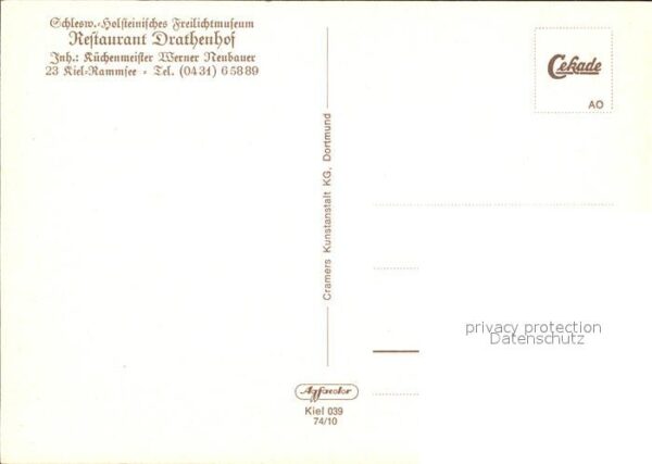 Kiel Restaurant Drathenhof Freilichtmuseum – Bild 2