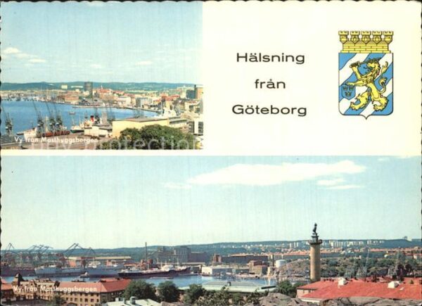 Goeteborg Hafen Fliegeraufnahmen