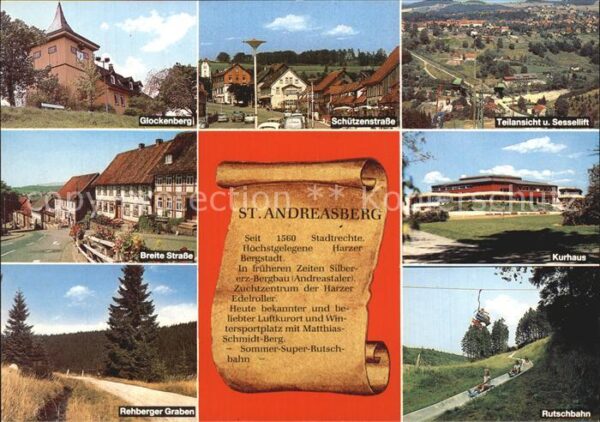 St Andreasberg Harz Schützenstrasse Kurhaus Breite-Strasse