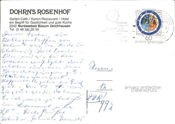 Deichhausen Buesum Dohrns Rosenhof Hotel Restaurant – Bild 2