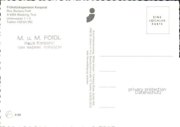 Waidring Tirol Pension Korporal – Bild 2