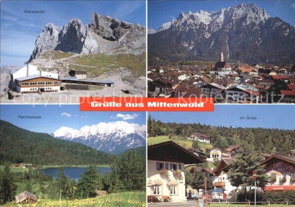 Mittenwald Karwendel Tirol Gries Ferchensee