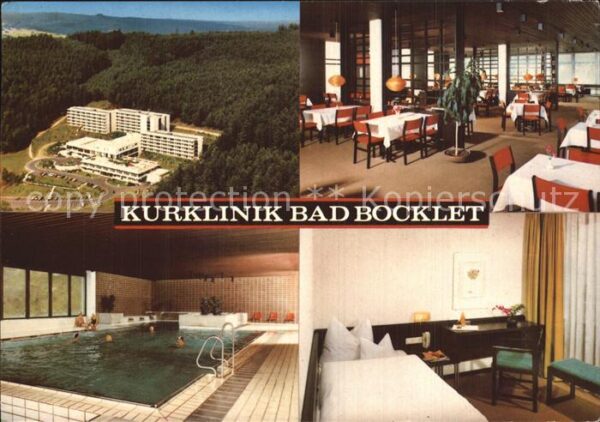 Bad Bocklet Fliegeraufnahme Kurklinik
