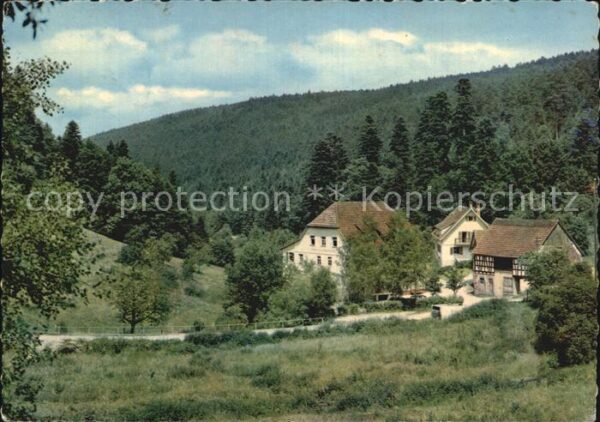 Schoenberg Seelbach Untere Mühle im Kapfenhardter Tal