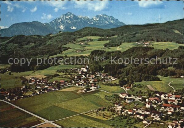 Ainring Fliegeraufnahme mit Ulrichshögl