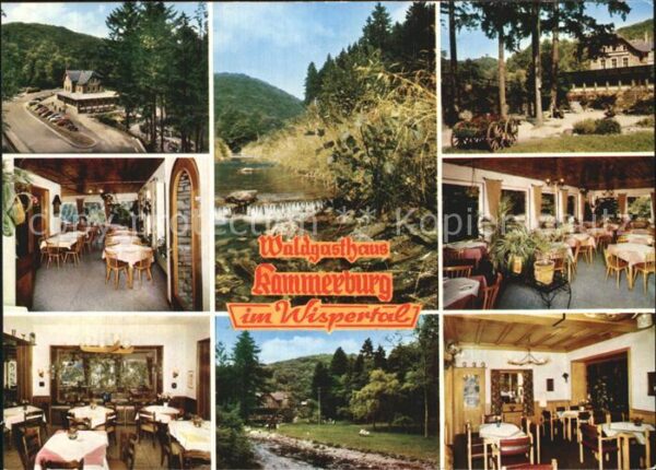 Lorch Rheingau Waldgasthaus Kammerburg im Wispertal