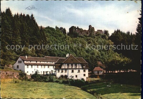 Kaiserslautern Gasthaus Klugsche Mühle im Karlstal