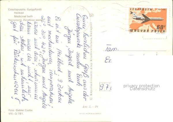 Ungarn Csisztapuszta Thermalbad – Bild 2