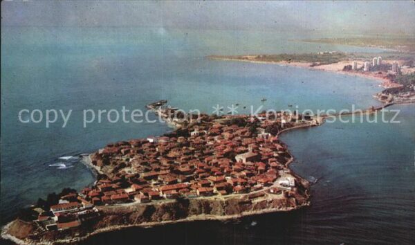 Nessebar Nessebyr Nessebre Fliegeraufnahme