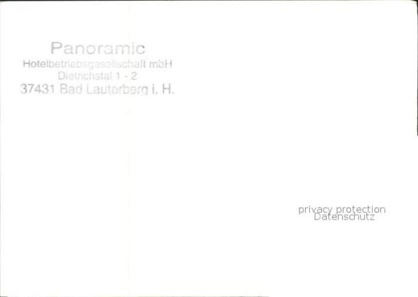 Bad Lauterberg Hotel Panoramic – Bild 2