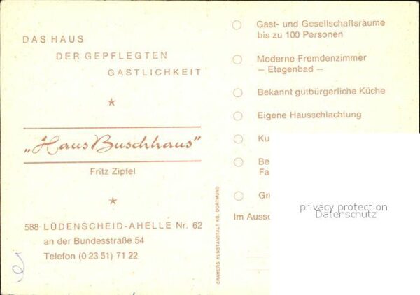 Ahelle Haus Buschhaus Restaurant – Bild 2