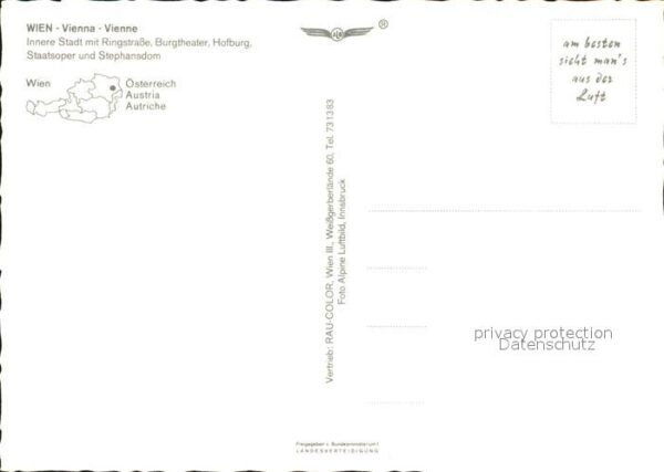 Wien Fliegeraufnahme – Bild 2