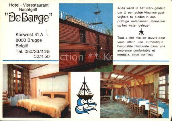 Brugge Hotel Restaurant De Barge