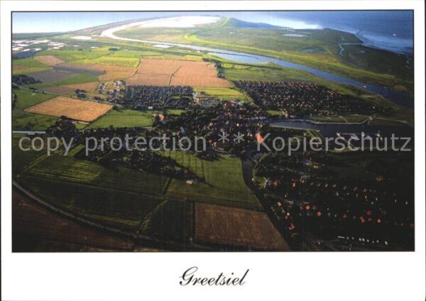 Greetsiel Fliegeraufnahme