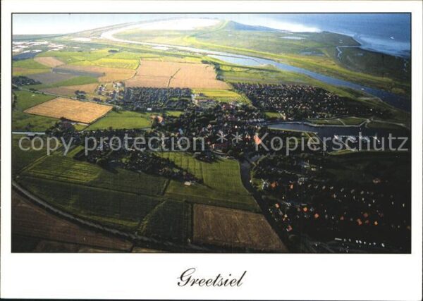 Greetsiel Fliegeraufnahme