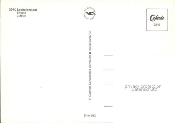 Emden Ostfriesland Fliegeraufnahme Seehafenstadt – Bild 2