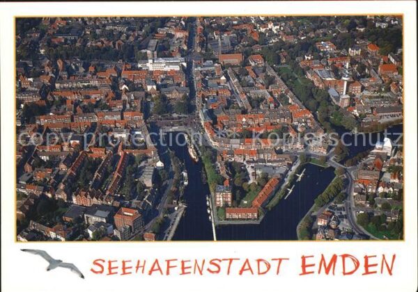 Emden Ostfriesland Fliegeraufnahme