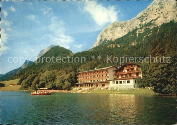 Berchtesgaden Am Hintersee mit Reiteralpe
