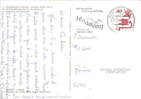 Hindelang Bad Fliegeraufnahme – Bild 2