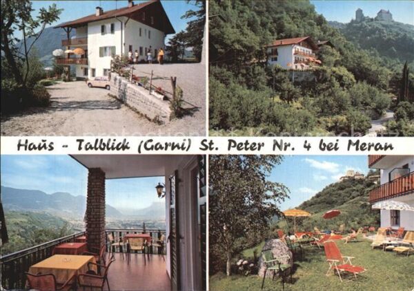 Merano Meran Haus Talblick St. Peter