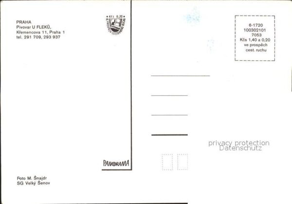 Praha Prahy Prague Pivovar u  Fleku – Bild 2