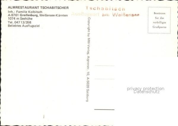 Greifenburg Almrestaurant Tschabitscher – Bild 2