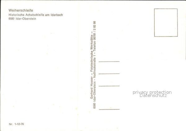 Idar-Oberstein Weiherschleife Achatschleife am Idarbac – Bild 2