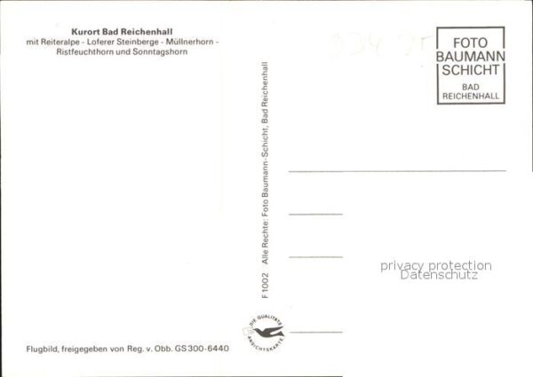 Bad Reichenhall Fliegeraufnahme mit Reiteralpe Loferer- – Bild 2