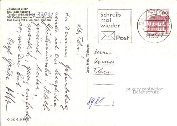 Bad Fuessing Kurhotel Zink – Bild 2