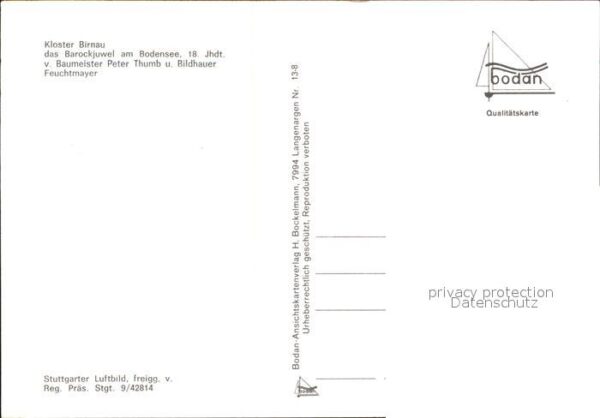 Birnau Fliegeraufnahme Kloster – Bild 2