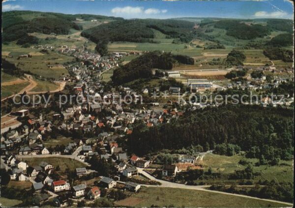 Hartenrod Gladenbach Fliegeraufnahme