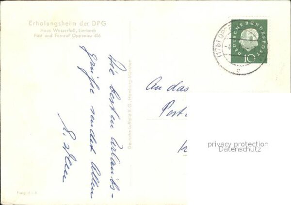 Lierbach Fliegeraufnahme Erholungsheim der DPG – Bild 2