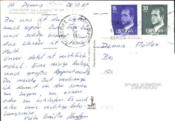 Lanzarote Kanarische Inseln Apartamentos Los Zocos – Bild 2