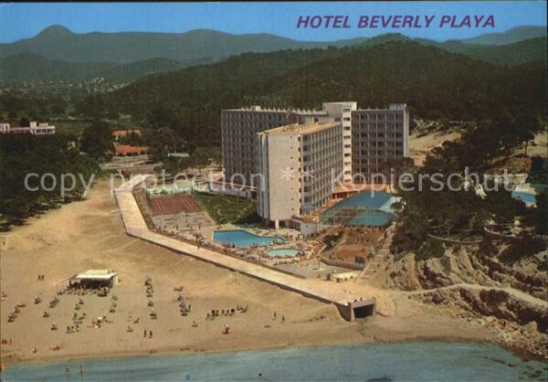 Paguera Mallorca Islas Baleares Fliegeraufnahme Hotel Beverly Playa