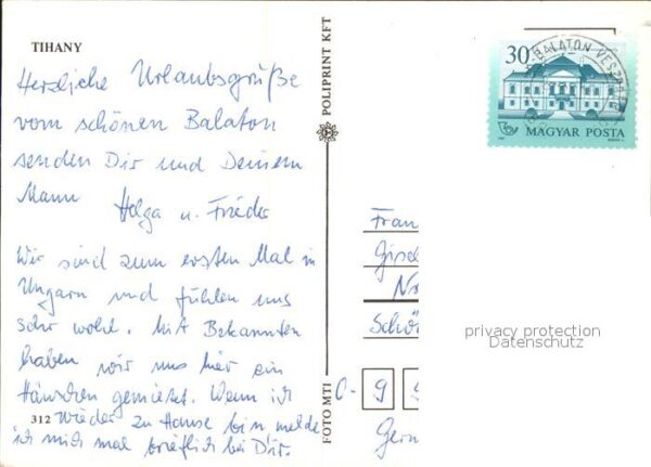 Tihany Fliegeraufnahme – Bild 2