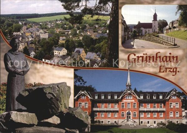 Gruenhain Erzgebirge Mönch AWO Mutter-Kind-Kurhaus